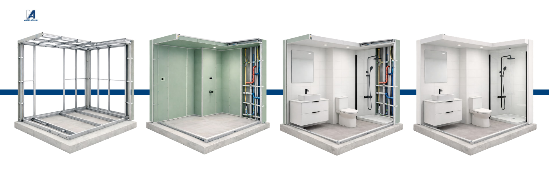 industrialización de baños en España