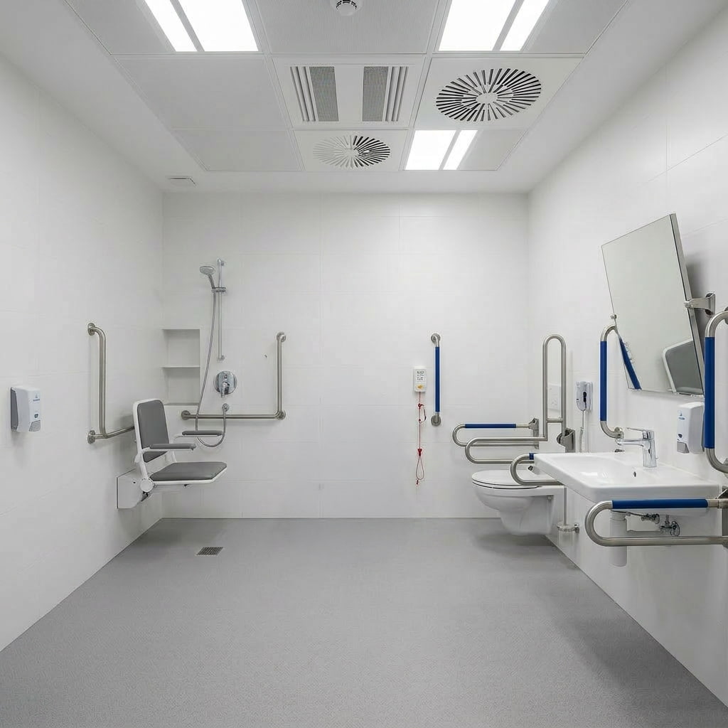 baño prefabricado hospitales